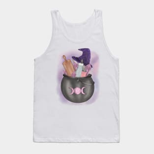 Kitchen Witch Cat Tank Top